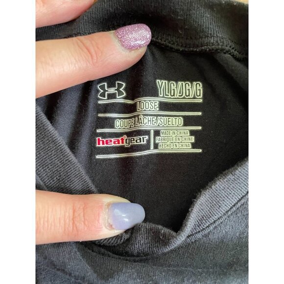 Under Armour HeatGear Loose Fit Youth T-Shirt Stephen Curry 30 Graphic Large - Picture 4 of 7